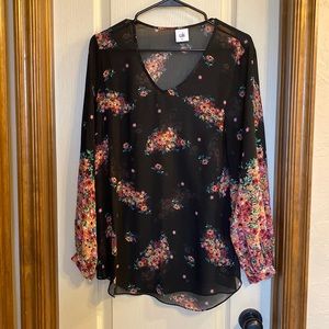 CAbi floral Blouse
